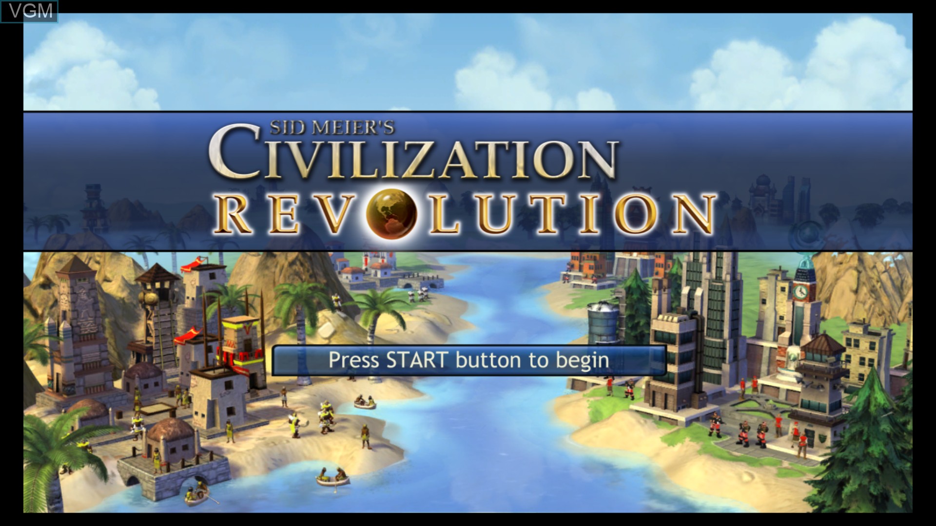 Sid Meiers Civilization Revolution For Sony Playstation 3 The Video Games Museum 4542